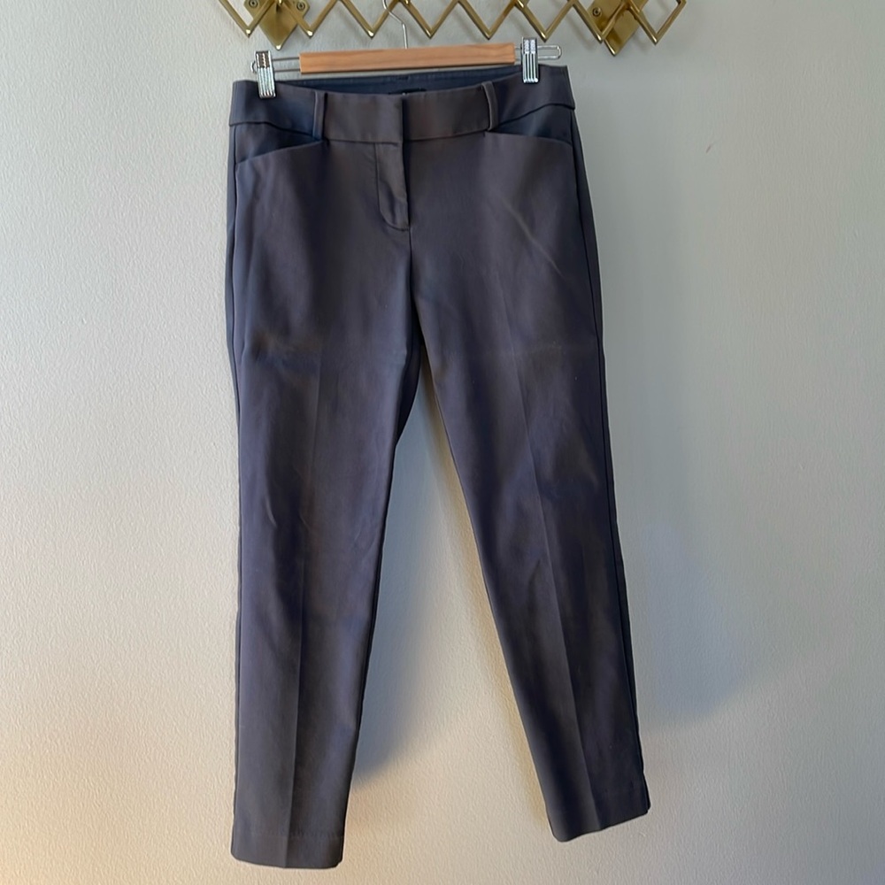 Loft Classic Julie Straight Leg Trouser Pants SZ 4P